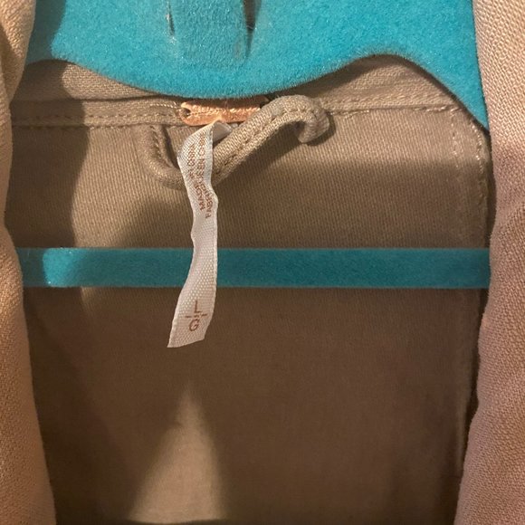 Free People Lightweight Blush/Nude Jacket - Picture 7 of 11